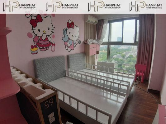 Thiết kế/ thi công nội thất phòng trẻ em tại nhà Anh Chị Dương