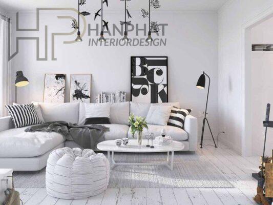 5 Cách trang trí tường sau sofa phòng khách đẹp mê ly